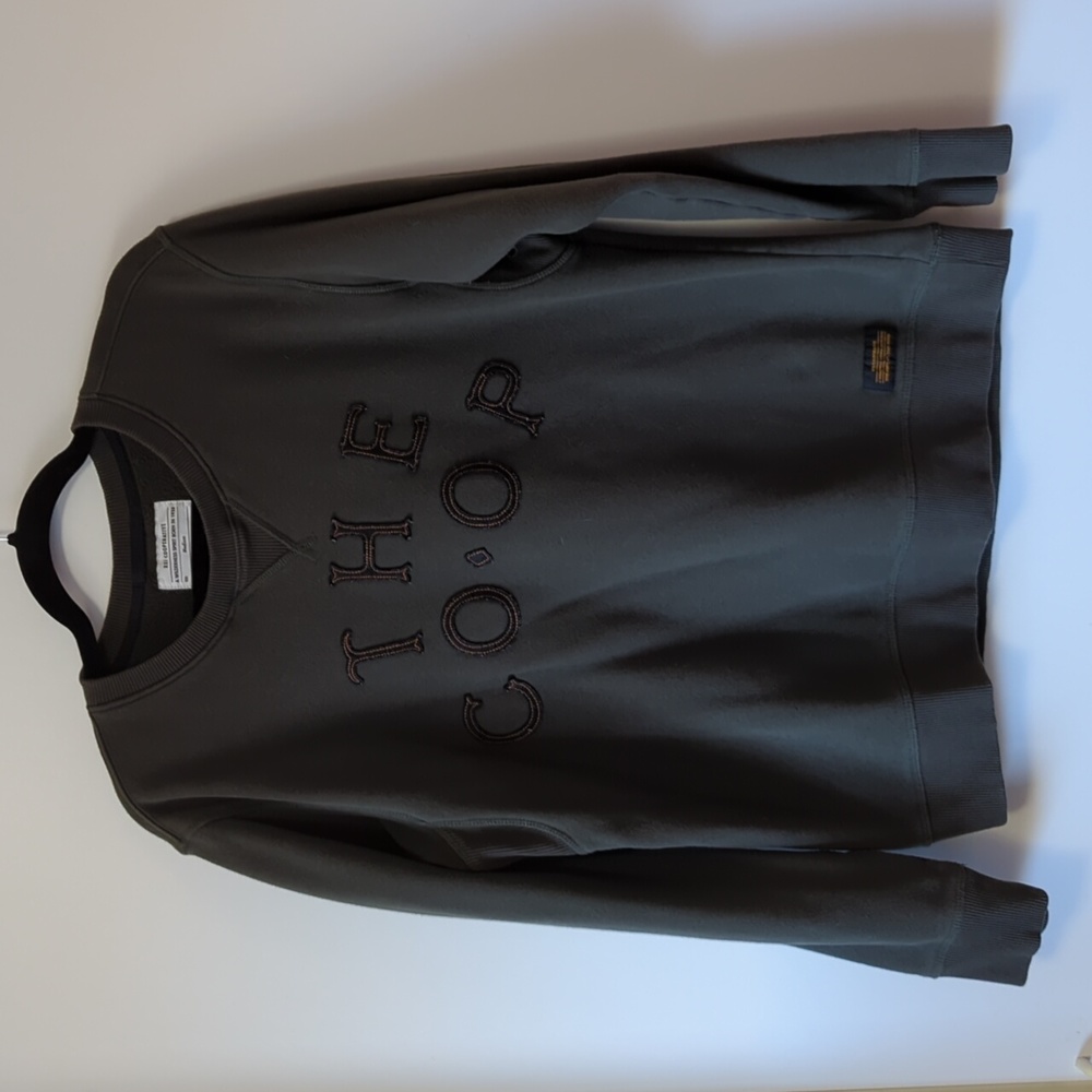 REI Dark Green Crew-neck Sweatshirt - Size Medium